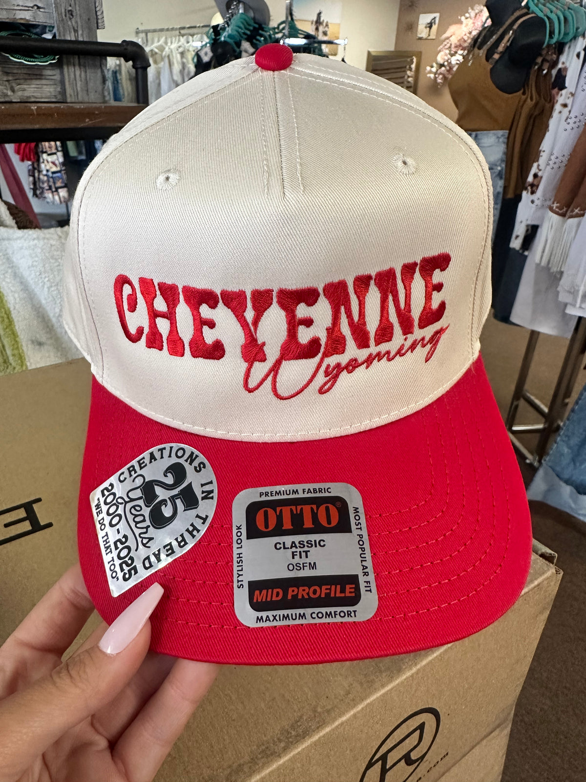 Cheyenne Hat - All RED