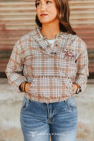 Let Er' Buck Studded Pullover