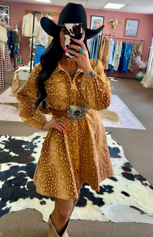 OH Deer Dress (Popular Item)