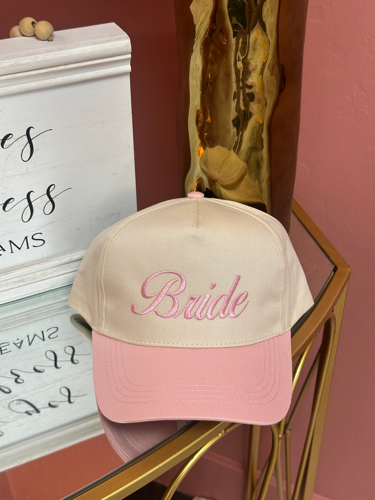 Pink Bride Trucker Hat