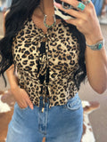 Willa Leopard Vest