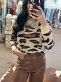 Cozy Nights Leopard Sweater