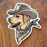 Western Dog/Cat Stickers