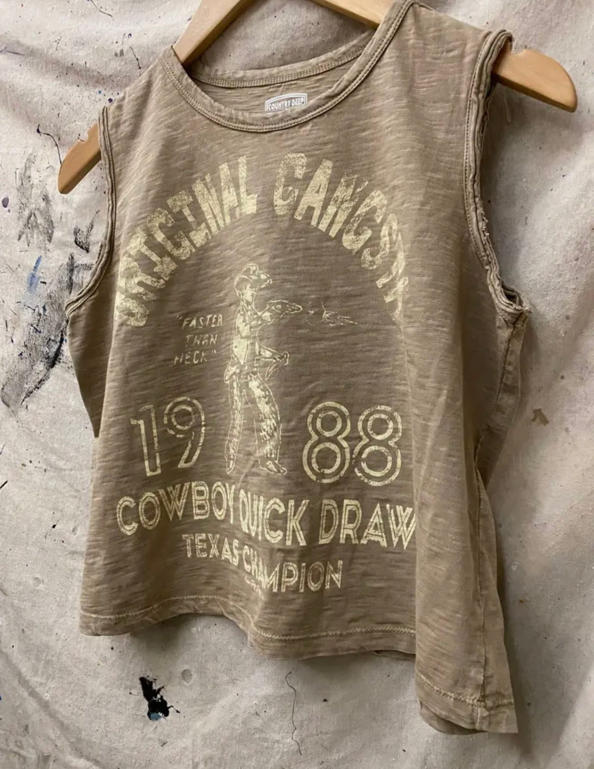 Original Gangsta Muscle Tank RESTOCK