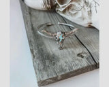 Western Cow Skull Bracelet