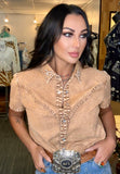 Giddy Up Denim Pearl Snap