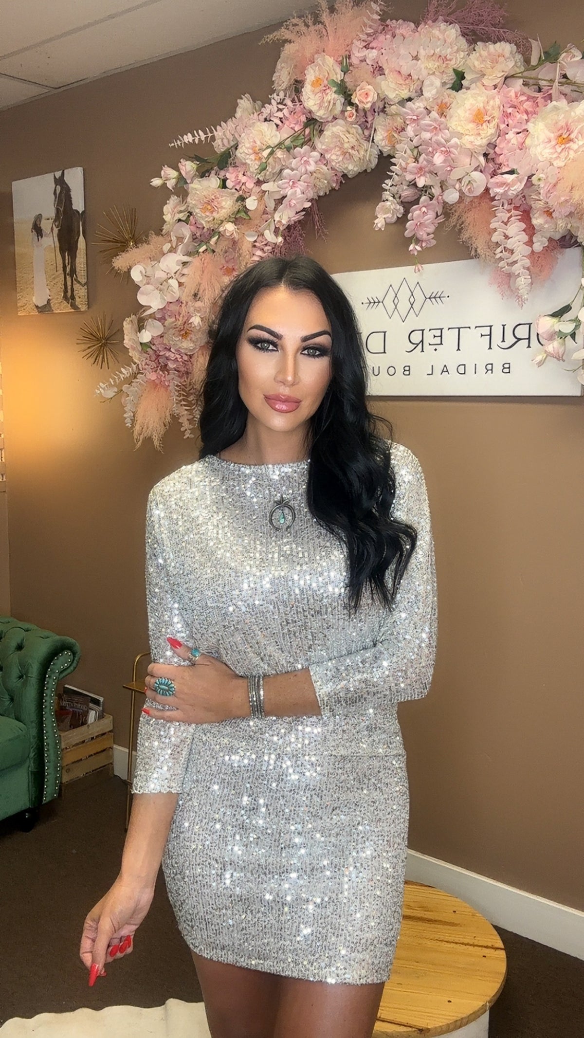 New Years Sequin Dress