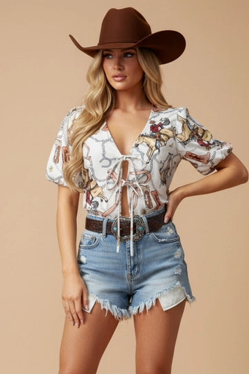 Cowgirl Chrissy Top