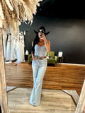 Boho Whimsey Wide Leg Jumpsuit