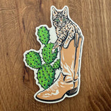 Western Dog/Cat Stickers