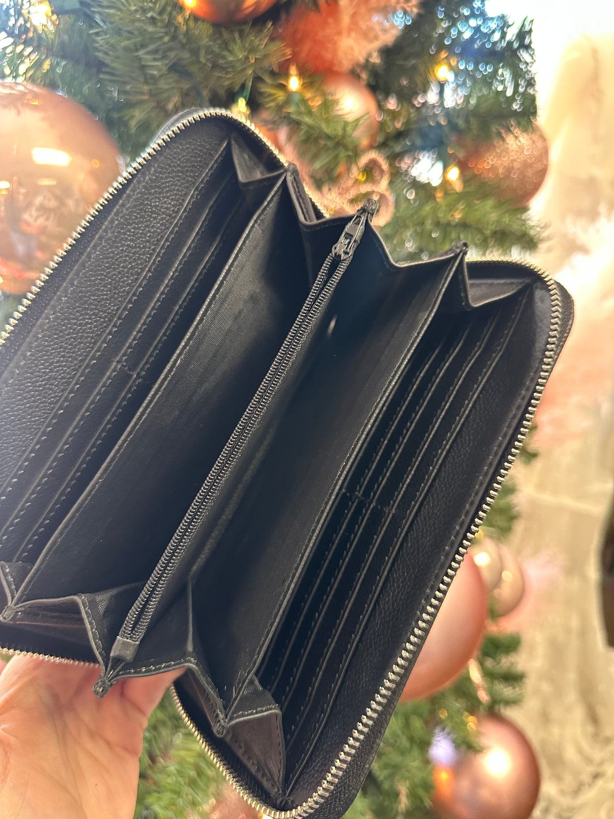 Black Cowhide Wallet