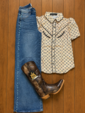 Lucky Cowgirl Pearl Snap