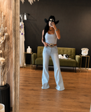 Boho Whimsey Wide Leg Jumpsuit