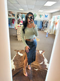 On The Rocks Sweater - Olive
