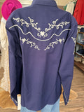Dakota Roper Classic Pearl Snap - Large