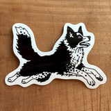 Western Dog/Cat Stickers
