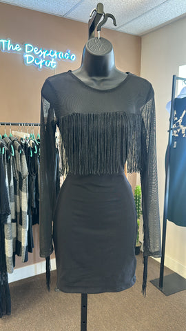 Bellagio Fringe Dress
