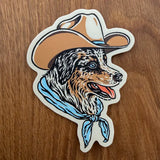 Western Dog/Cat Stickers