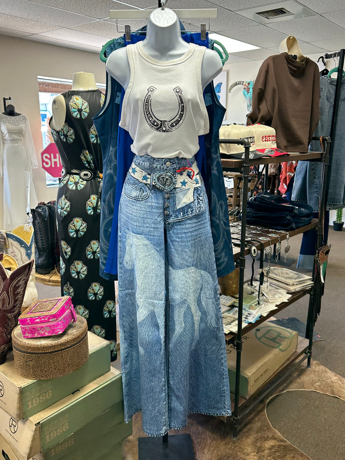 Ranch Rodeo Denim XL LEFT