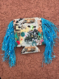 The World Needs More Cowboys Fringe Koozie
