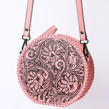 Dolly Pink Round Tooled Purse