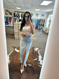 KanCan Cowgirl Annie Denim Maxi Skirt