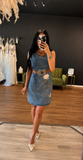 Wildflower Horse Denim Dress