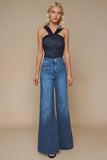 Wide Leg Denim Jeans