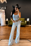 Boho Whimsey Wide Leg Jumpsuit
