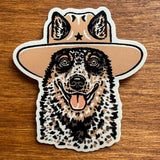 Western Dog/Cat Stickers