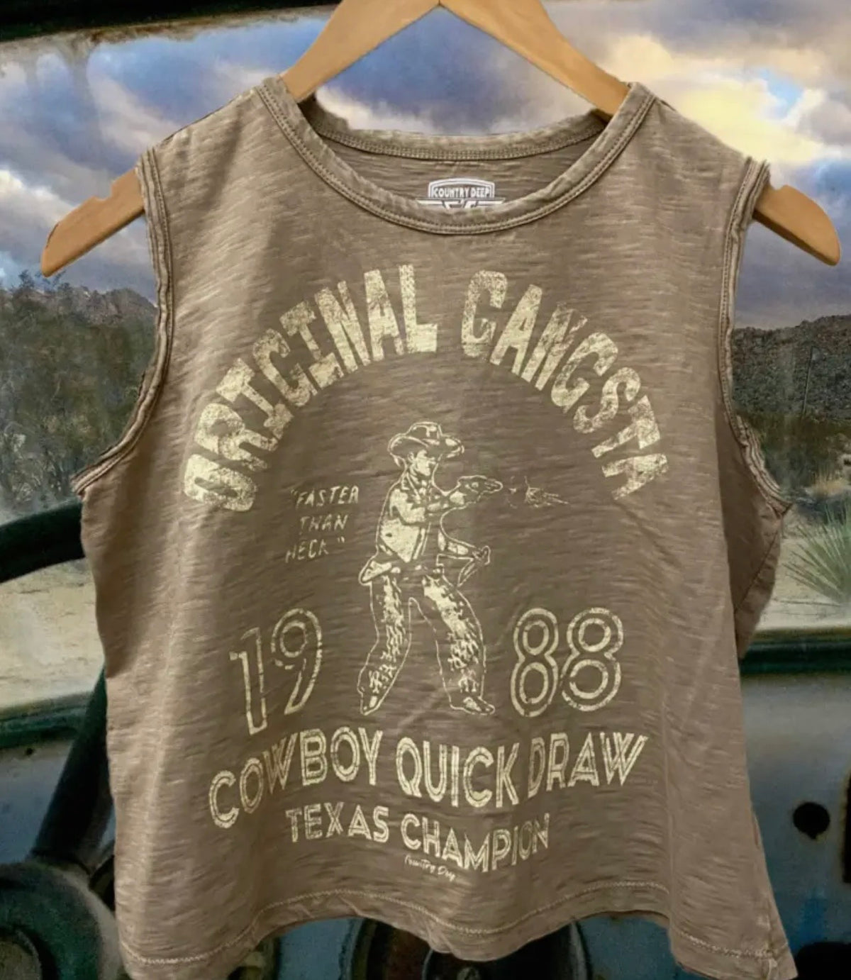Original Gangsta Muscle Tank RESTOCK