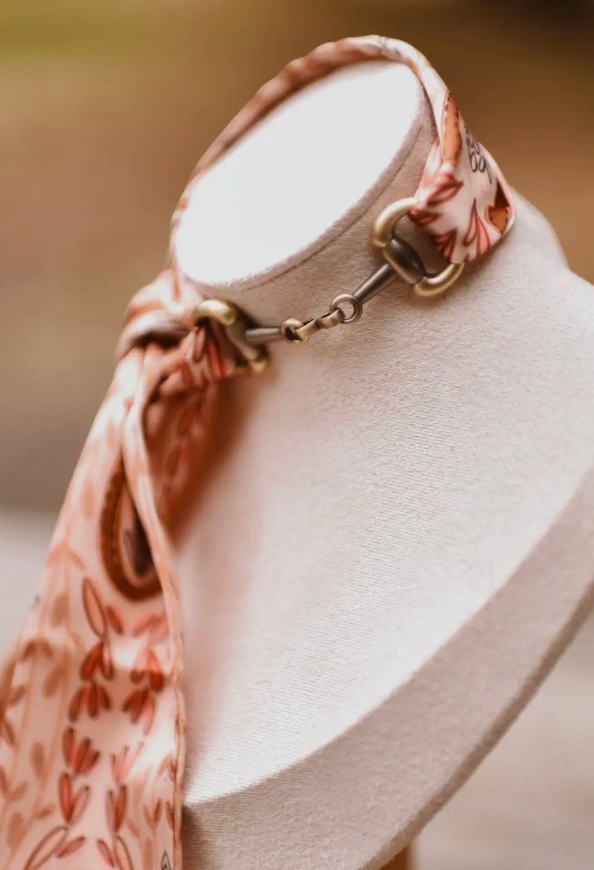 Snaffle Bit Twilly Scarf Slide - 3 Colors