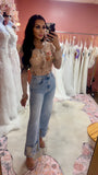 Fall Floral Henley Top
