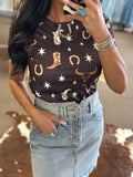 Glam Cowgirl Kayla Tee