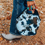 Cowhide Lunch Tote