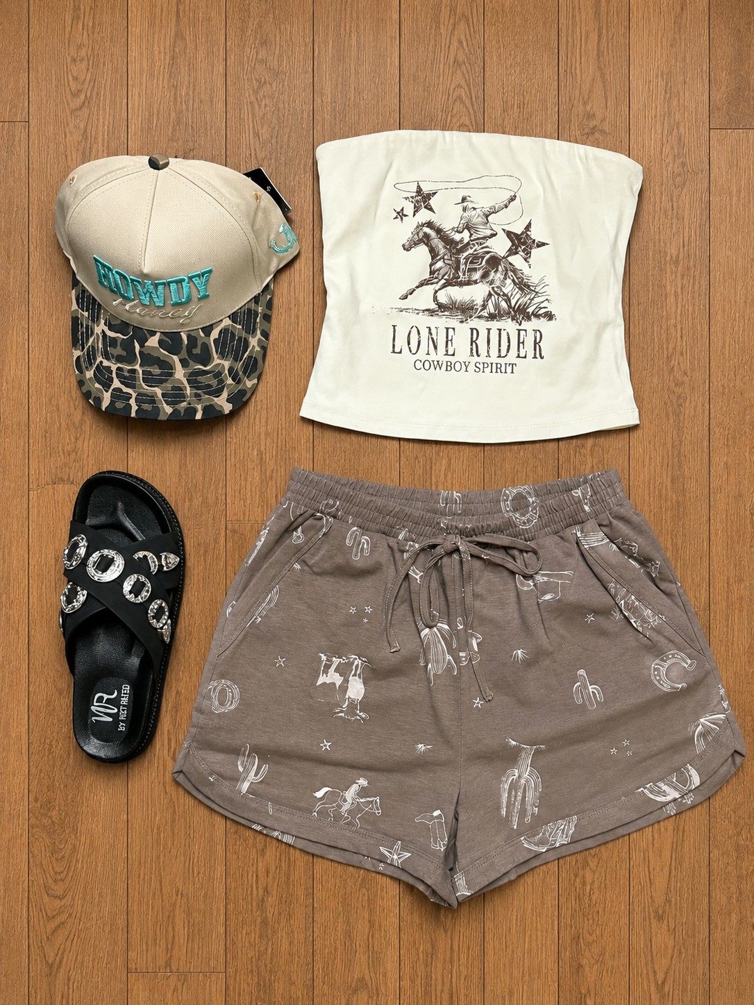 Cheyenne Drawstring Lounge Shorts