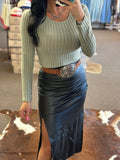 On The Rocks Sweater - Olive