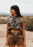 Western Camo Muscle Tank