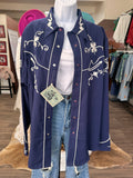 Dakota Roper Classic Pearl Snap - Large