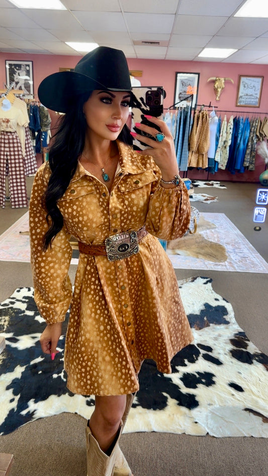 OH Deer Dress (Popular Item)
