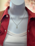 Dainty Horseshoe Charm Necklace