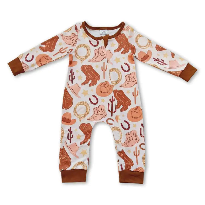 Baby Boot Scootin' Romper