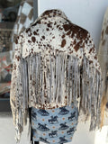#24 Jaxnhull Cowhide Moto W/ Fringe - Medium