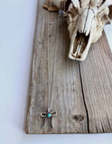 Western Bow Necklace - Turquoise