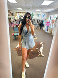 Calli Denim Romper