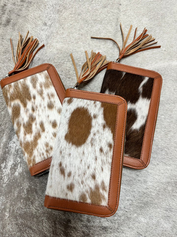 Brown Cowhide Wallet
