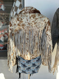 #31 Jaxnhull Cowhide Moto W/ Fringe - Large