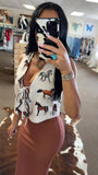 Cowgirl Georgia Horse Vest