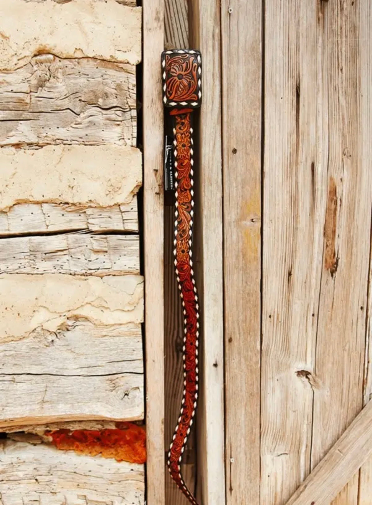Buckskin Betty Tooled Belt