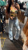 Hey Cowboy Cuffed Denim